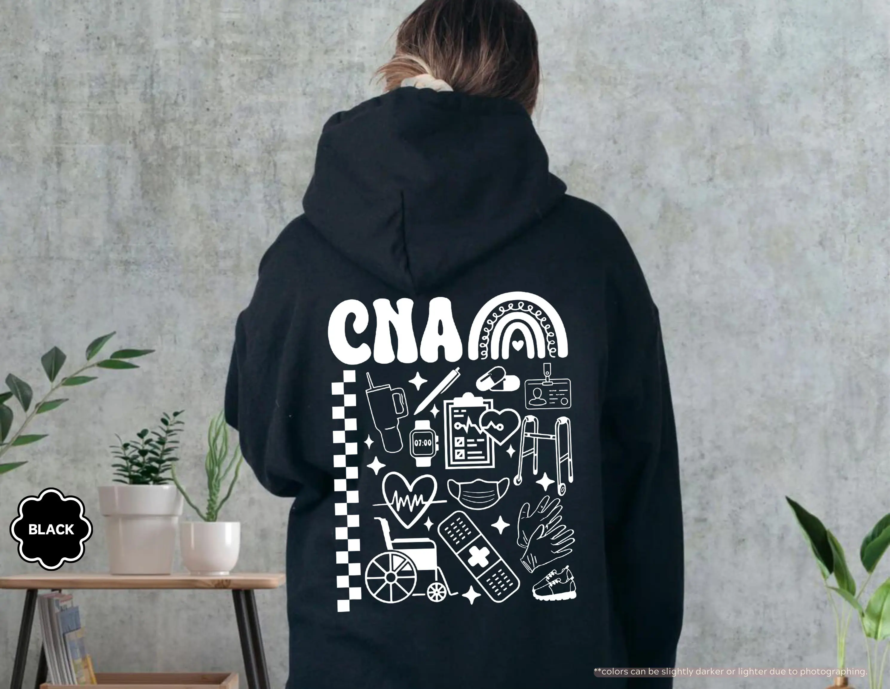 Nursing Assistant Hoodie – CNA Nurse Pullover for Women & Men, Medical Staff Appreciation Outfit – Made in USA