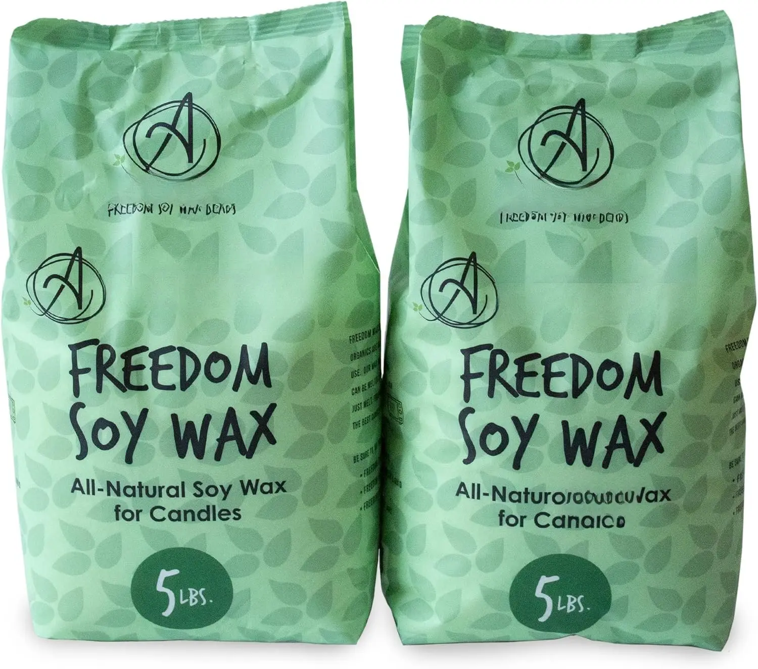 Freedom  Wax Beads for Candle Making -  Candle Making Supplies - Paraffin-Free, Beeswax-Free Candle Wax for Container Candles, Tealights and Wax Melts, 10 lbs
