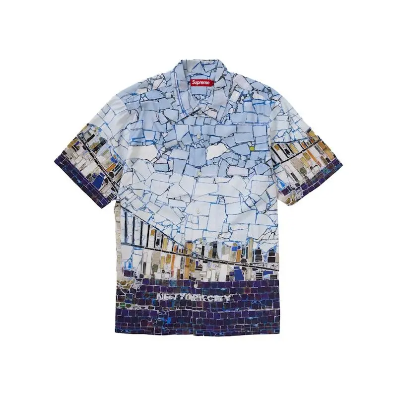 Supreme Mosaic S S Shirt Multicolor (men) by StockX
