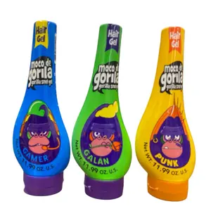 Moco de Gorila Hair Gel - Pack of 3 - Gamer, Punk, Galan - 11.99 Oz - Comfort, Haircare
