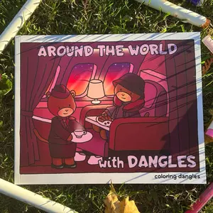Coloring Dangles: Around the World with Dangles Coloring Book