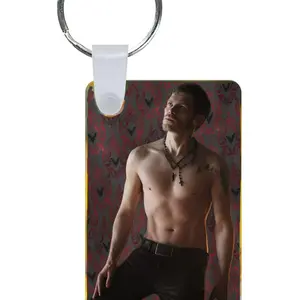 Joseph Morgan Metal Keychain 2” Shirtless Vampire Diaries Originals Klaus Mikaelson Celebrity Inspired Compact Accessory for Fans Niklaus