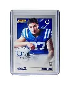 Laiatu Latu 2024 Panini NFL Studio Rookies #19 Card Indianapolis Colts 1/1672
