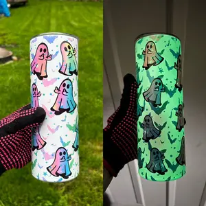 Glow In The Dark Ghosts 20oz Tumbler