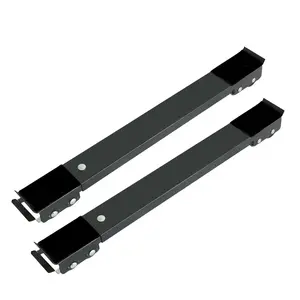 Extendable Furniture Appliances Rollers Mover Tools with 28 Roller for Heavy Washing Dryer Machine Refrigerator for Mobile Wheels Strong Base Stand Hold Up