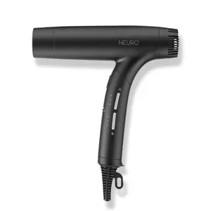 Paul Mitchell Neuro Dry + Dryer - Black Professional-Level Fast Drying & Damage Minimizing Hair Dryer