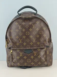 Pre-owned Monogram coated canvas Backpacks Louis Vuitton Palm Springs MM Backpack Monogram Canvas