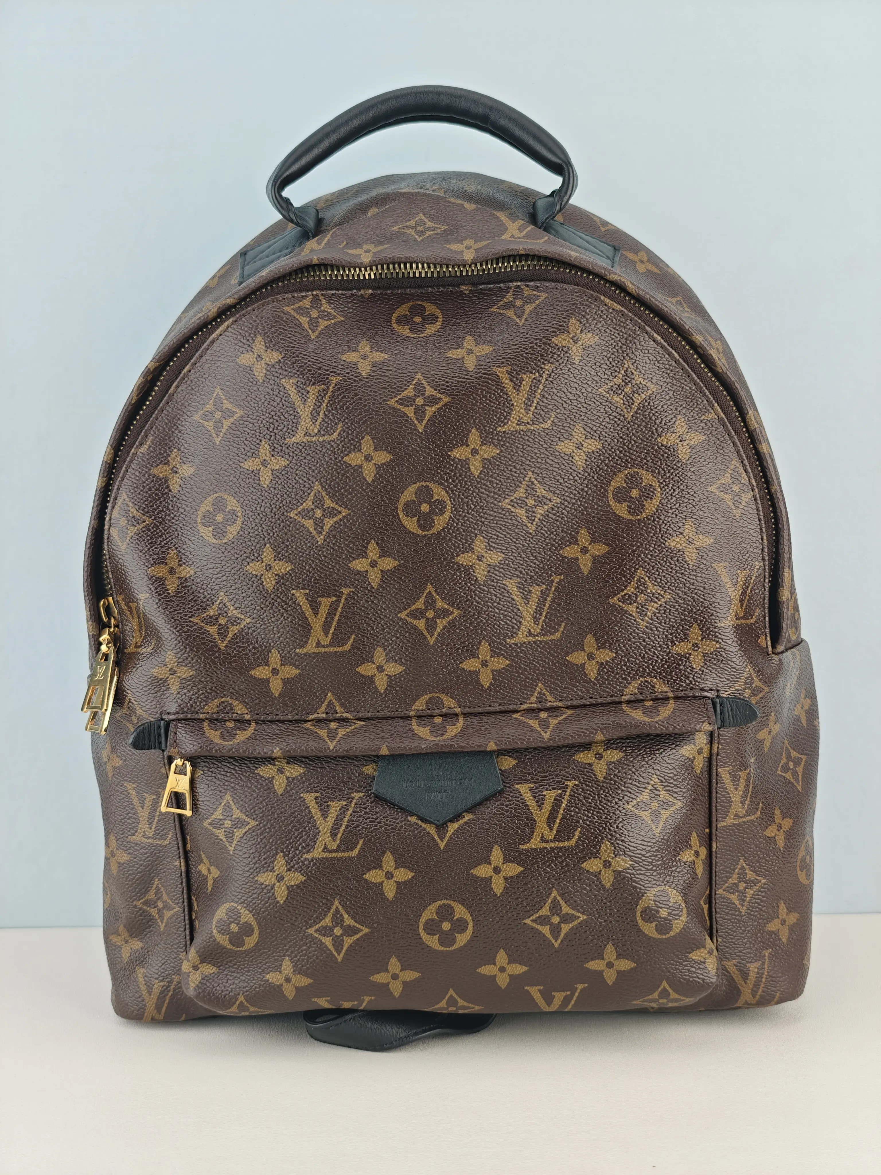 Pre-owned Monogram coated canvas Backpacks Louis Vuitton Palm Springs MM Backpack Monogram Canvas