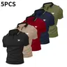Men’s polo shirt set, casual men’s polo shirt, solid color buttoned basic style, versatile design suitable for bowling/golf, ideal for everyday wear and summer business style.,summerwins,father'sdaygifts,back to school,back to school shopping