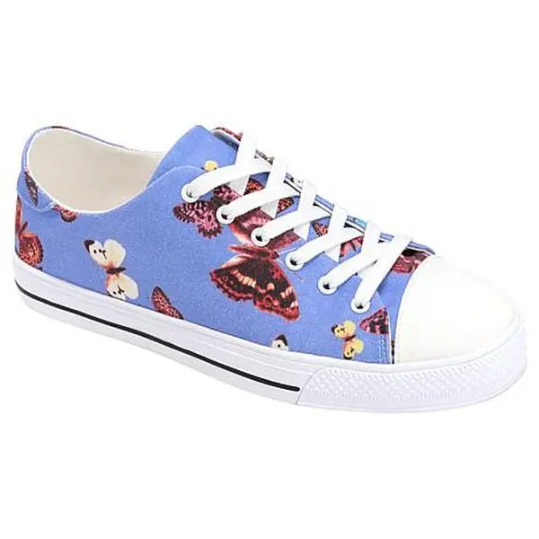 C. Wonder C Wonder Printed Cotton Canvas Sneaker
