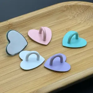 Self Adhesive DIY Hooks. Kindle/Phone/Tumbler Hooks Set of 2
