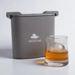 FrostCase Clear Ice Ball Maker – Silicone Mold for Perfect Spheres