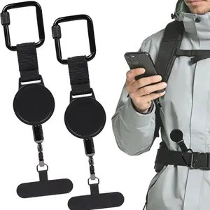 Phone Security Strap, Outdoor Adjustable, Anti-Theft Phone Band, Hiking Phone Safety, Skiing, Cycling, Rock Climbing Phone Case Belt, Phone Accessory