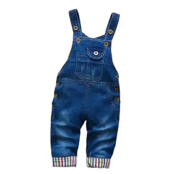 Infant Baby Boys Denim Clothing Pants Girls Newborn Overalls Jumpsuits, for Outdoor