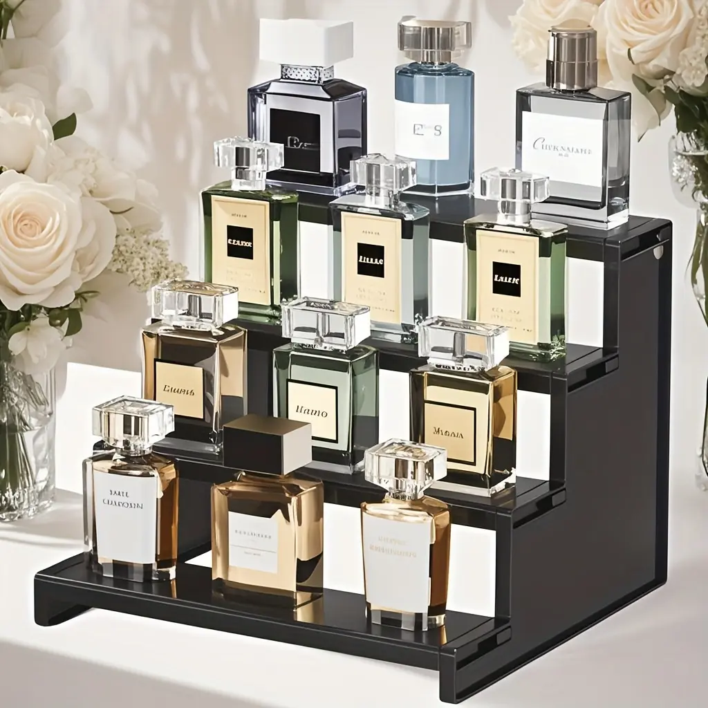 Fragrance Rack Four-layer display rack, perfume storage rack, perfume rack, display ...