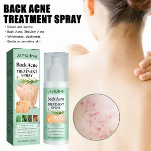Jaysuing Back Acne Repair Spray, Repair Body Acne Fade Acne Mark Skin Care Spray brighter skin Whiteheads Gentle