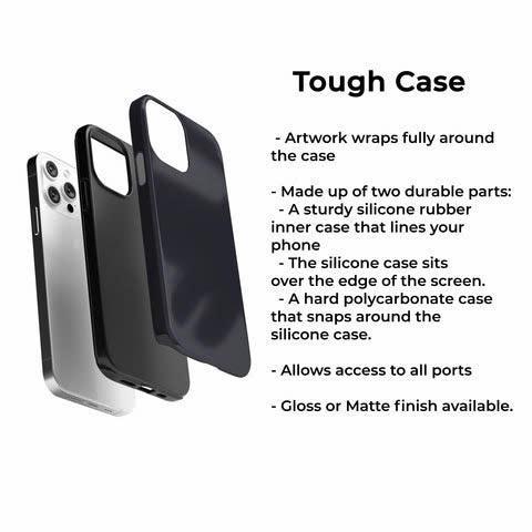 Aesthetic Kaws Color Tough Case for iPhone 11 12 13 14 15 16 17 Pro Max, Trendy Shockproof Design Protective Phone Cover