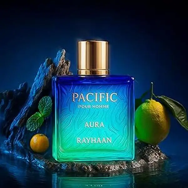 Pacific Aura by Rayhaan 3.4oz EDP Spray for MEN Pacific Aura by Rayhaan 3.4oz EDP Spray for MEN