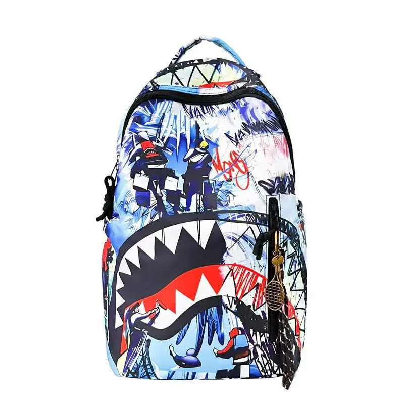 Sprayground Scream Shark Backpack with Bold Artwork and Unique Design for Stylish Travel and Daily Use