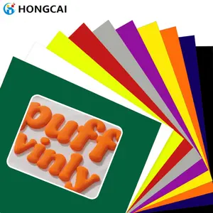 3D Colorful Bubble Heat Transfer Vinyl, 10 Colors 25cm X 30cm, Htv Foil Lettering Material, DIY T-Shirt Clothing Textile Accessories, Handicraft
