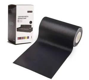 Cindy's Tape Leather Repair Patch Tape Kit Black 3 x 60 inch Self Adhesive Leather Repair Patch for Furniture, Couch, Sofa, Car Seats,Office Chair,Vinyl Repair Kit