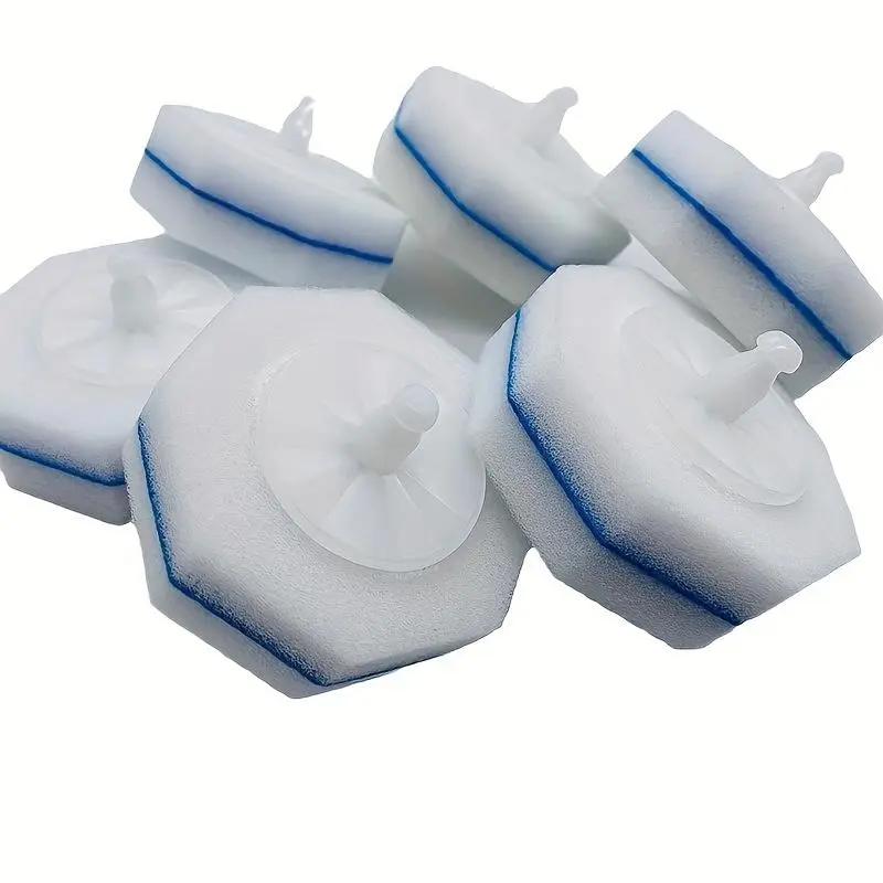 Disposable Toilet Cleaning Sponge Cleaner, 10pcs/20pcs/50pcs Toilet Cleaning Pad, Bathroom Cleaning Brush Refill