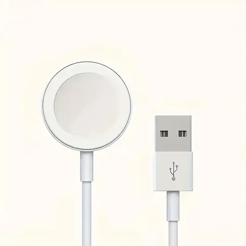 Magnetic Fast Charging Cable, Portable Wireless Charger Compatible with iWatch Series Ultra/9/8/7/6/SE/SE2/5/4/3/2, Essential Accessory for iWatch Users