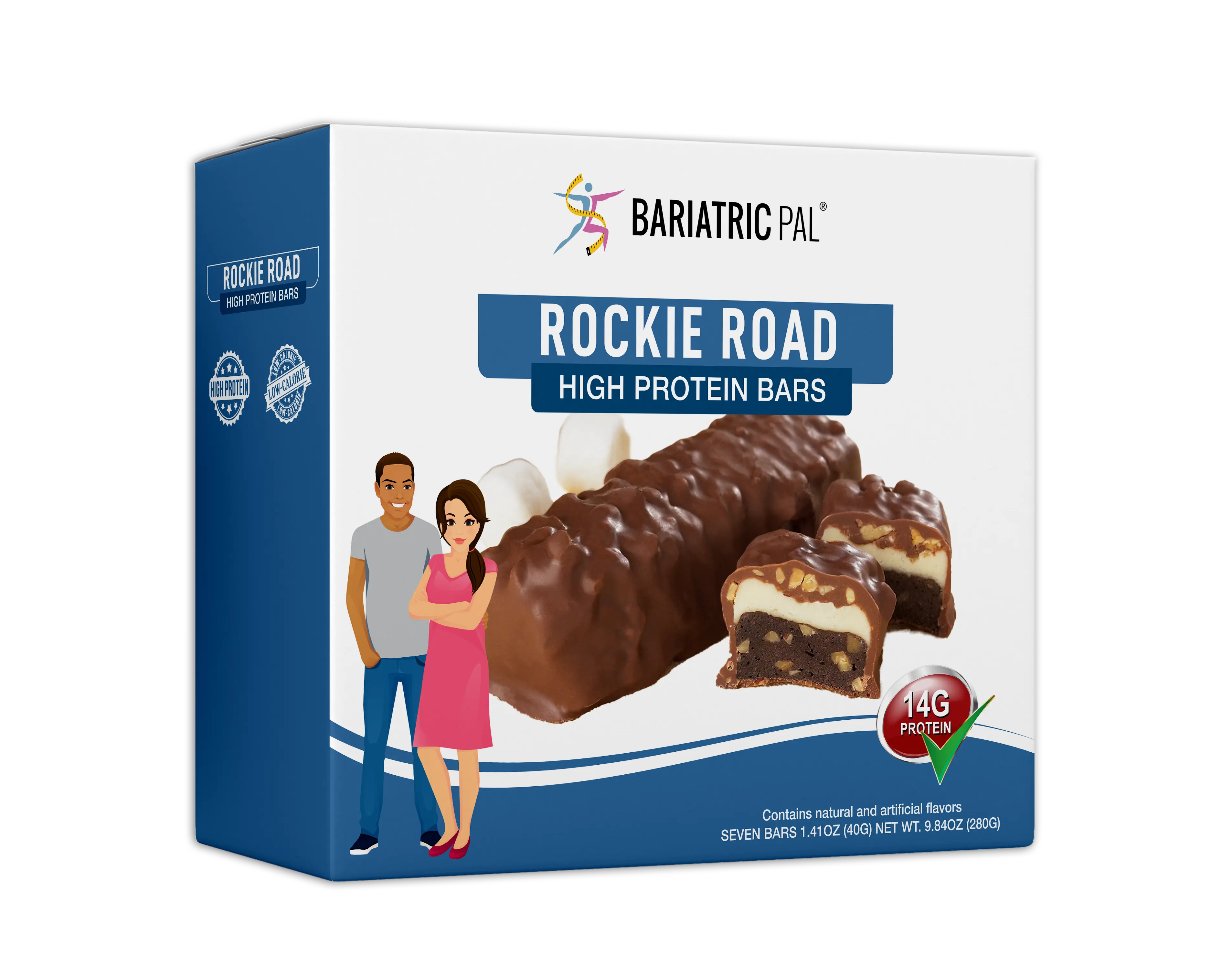 BariatricPal 14g Protein Bars - Rockie Road