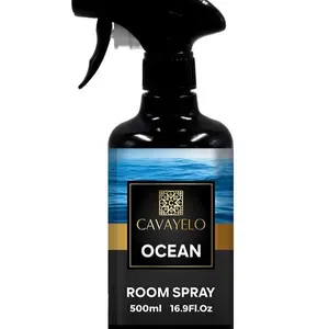 CAVAYELO Ocean Room Spray - 500ml - Aroma & Perfume - Dark Liquid for Home Use