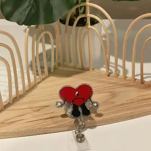 DtMF Badge Reels , Bunny Badge Reels, Concho Badge Reels, Bunny Bowl Badges, Sad heart badge reel