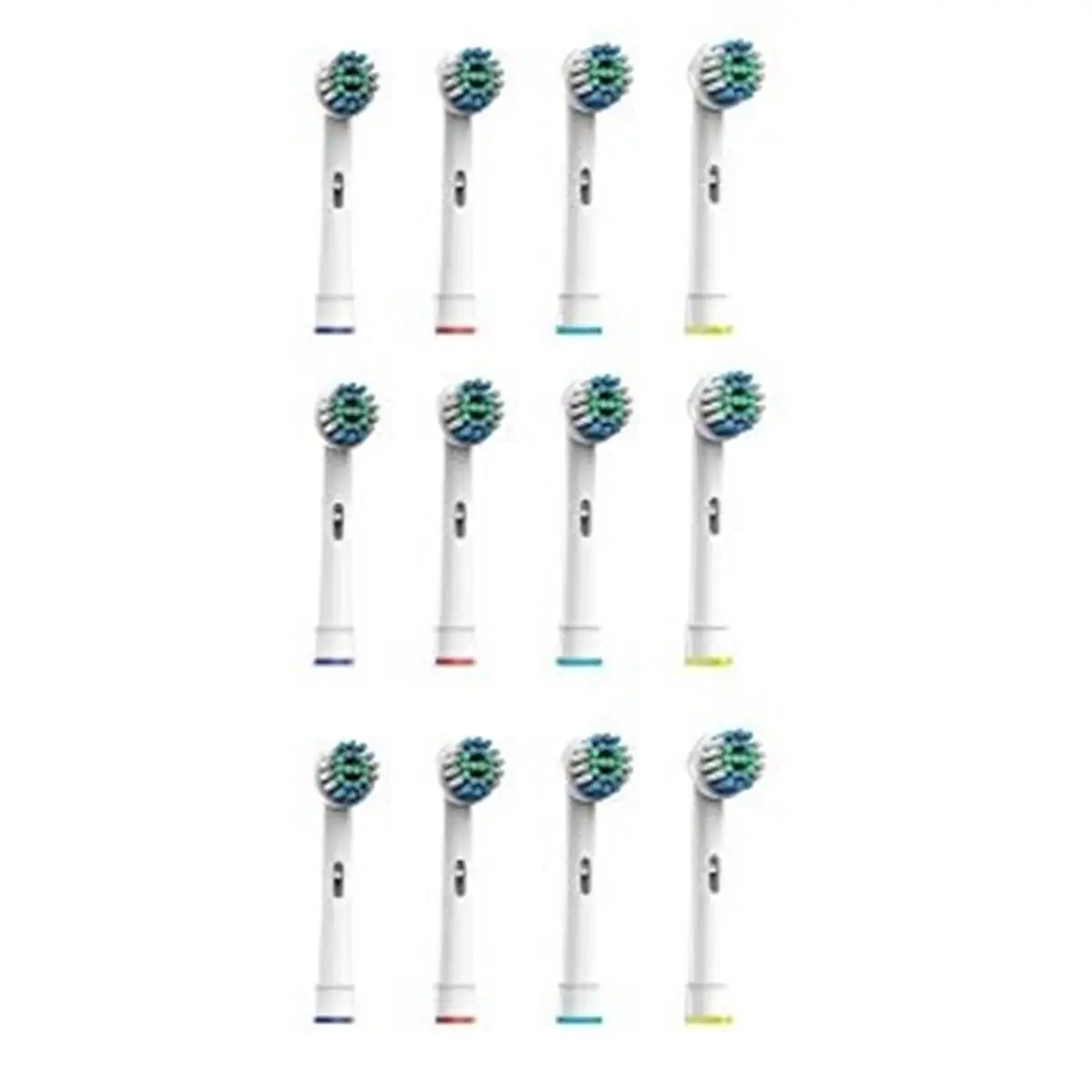 212 MAIN Detachable Brush Heads for Pet Oral Care Tools - Round Soft Bristles, Dentist-Highly Recommended, Superior Cleanliness for Dogs & Cats with Sensitive Mouths