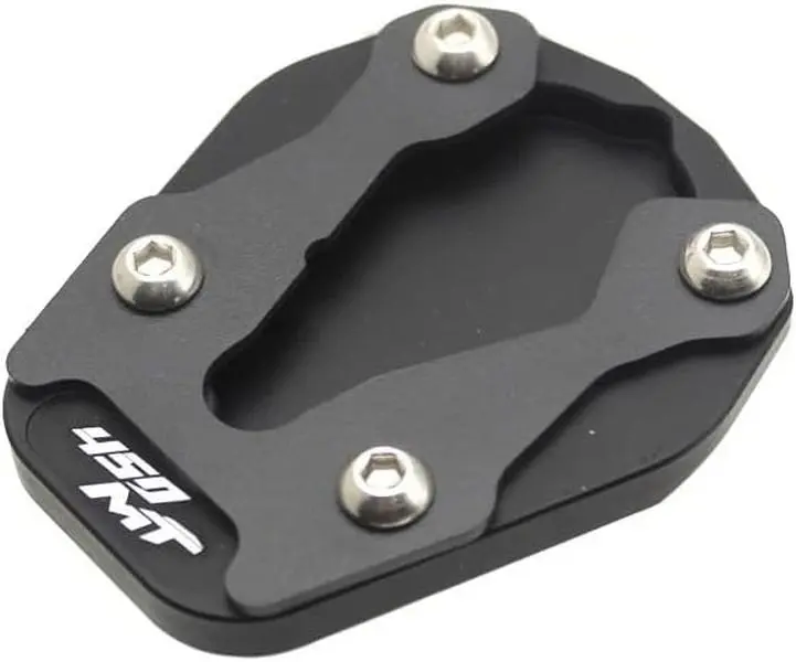 Motorcycle Kickstand Base Plate, Side Stand Kickstand Pad Pedal Pad Compatible with CFMOTO IEBX 450 2024-2025