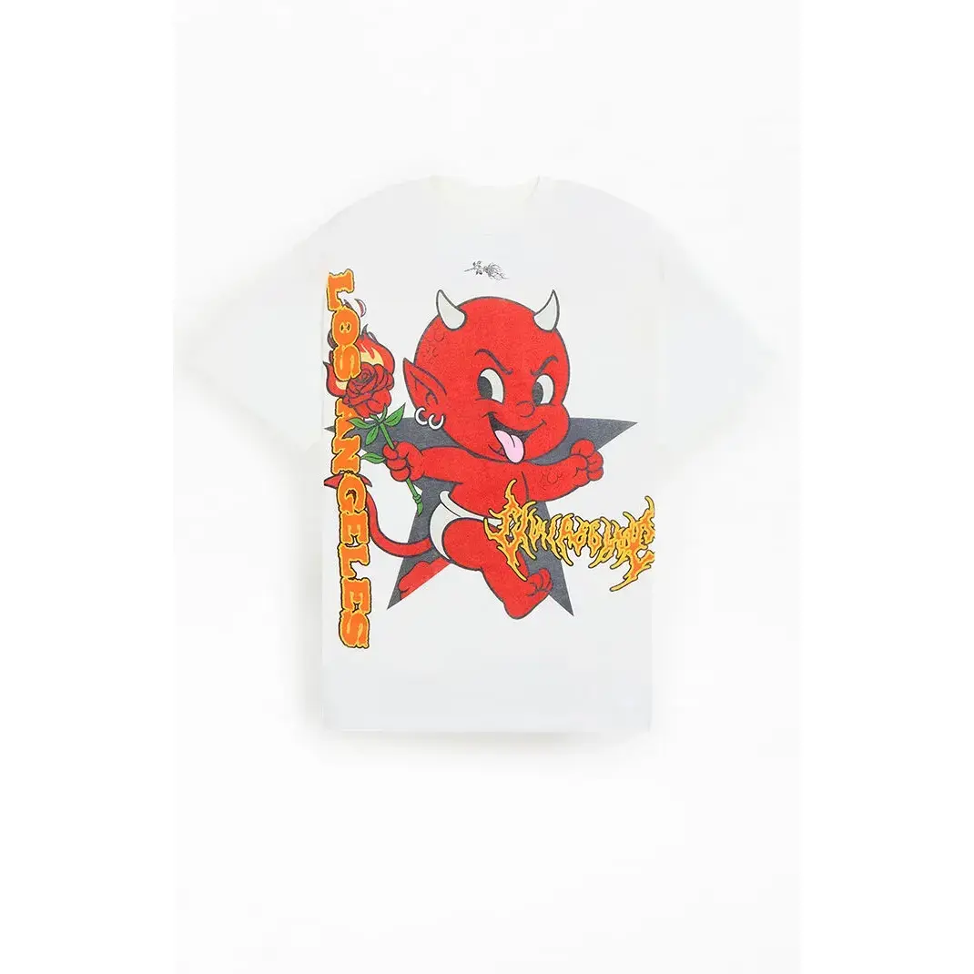 Civil Men's Off White Welcome to the Show Acot T-Shirt - Multicolor