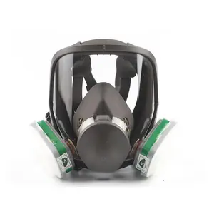 Reusable Mask Respirator with Filter, Gas Mask with Filters for Paint, Against Dust, Spray, Welding, Dustproof Gasproof Mask, Safety & Security Supplies