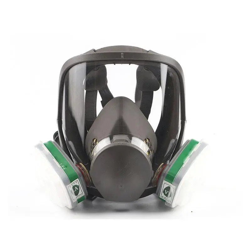 Reusable Mask Respirator with Filter, Gas Mask with Filters for Paint, Against Dust, Spray, Welding, Dustproof Gasproof Mask, Safety & Security Supplies, Safety Equipment, Safety Gear