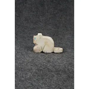 Beaver Zuni Fetish Carving - Cody Chavez