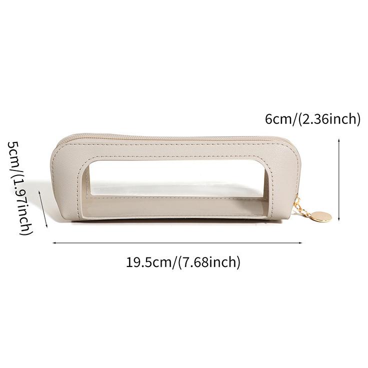 2-Pack Portable Cosmetic Storage Bag, Zipper Storage Bag , Versatile Storage Stationery, Travel Storage Bag