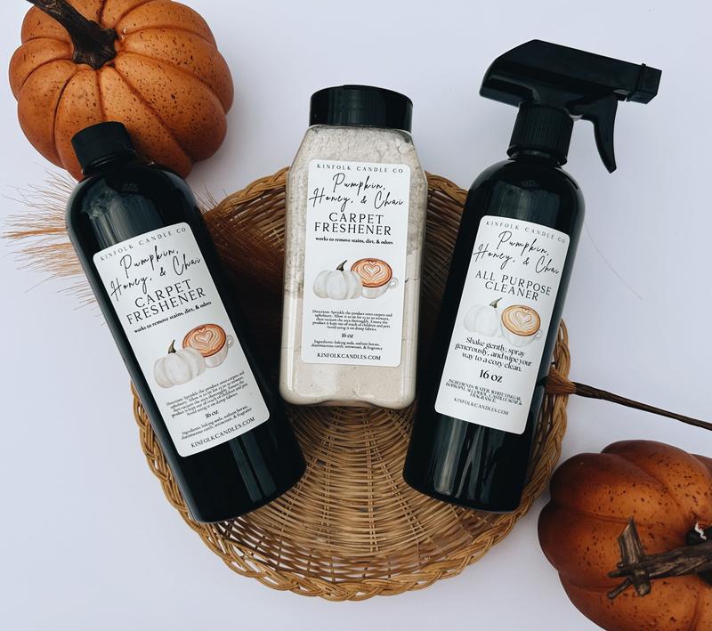 Fall Mega Cleaning Bundle for Whole House Clean | Mop Soap, All-Purpose & Carpet Freshener Floor Cleaner  Interior Detail Cleaner Household