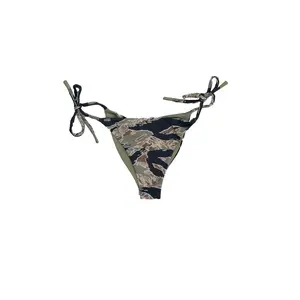 Tiger Stripe Reversible Bikini - Bottom