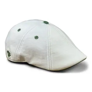 The Lucky Boston Scally Cap - White