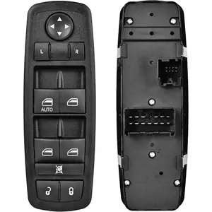 Driver Side Master Power Switch-8Pins + 13Pins-Compatible For 2011-2016 Dodge Journey Window Control Switch Replaces 60080001AD 60080001AB 60084001AC