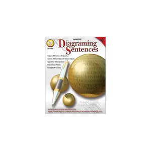 Mark Twain Diagraming Sentences Workbook, Writing Book With Parts of Speech, Prepositional Phrases, Handwriting Practice, Classroom or Homeschool Curriculum Paperback – September 1, 2004