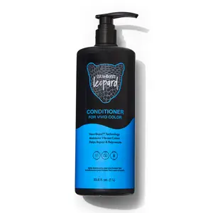 Strawberry Leopard Conditioner For Vivid Color, Repairs and Rejuvenates all Hair Types & Textures, Vegan, Gluten, CrueltyFree, 33.8 oz