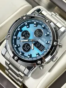 Men's Business Fashion Waterproof Quartz Watch, Fashion Watch for Party, Daily Clothing Decor, Trendy All-match & Exquisite Watch for Birthday Gift with Box