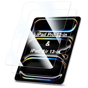 [2 Pack] Fintie Screen Protector for iPad Pro 13 (M5/M4 Chip) or iPad Air 13 (M3/M2 Chip), 13" iPad Tempered Glass Screen Protector