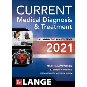 USED-Current Medical Diagnosis and Treatment 2021 by Papadakis, Maxine (Paperback)