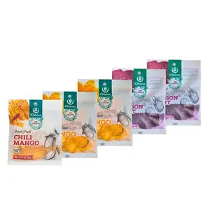 IChoose Dried Tropical Fruit Snack Packs Variety Mix Chili Mango and Dragon Fruit Gluten Free No Artificial Colors 2oz Pack of 5