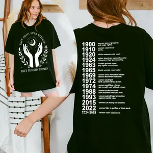 They Didn't Burn Witches Shirt, Female Feminist Shirt, Witchy Feminist Tee, Witchy Bachelorette,Witchy Feminist Shirt, Casual Comfort christmas gift ideas
