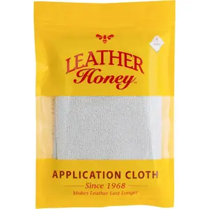 Lint-Free Application Microfiber Cloth for Leather Conditioner and Cleaner, Made in The USA Since 1968