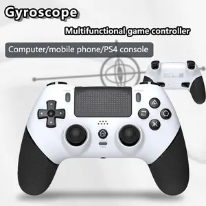 Universal wireless Bluetooth game controller for PC, mobile phones, and PS4, compatible with Android and Apple phones or tablets